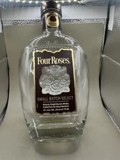 FOUR ROSES Small Batch Select Bourbon Bottle Crafts 750ML w/ Cork Top