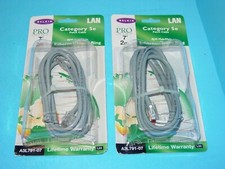 BELKIN Pro Patch Cable Category 5e RJ45 7-feet  Lot of 2 