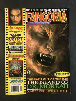 Fangoria Magazine - September 1996 #157 The Island of Dr. Moreau