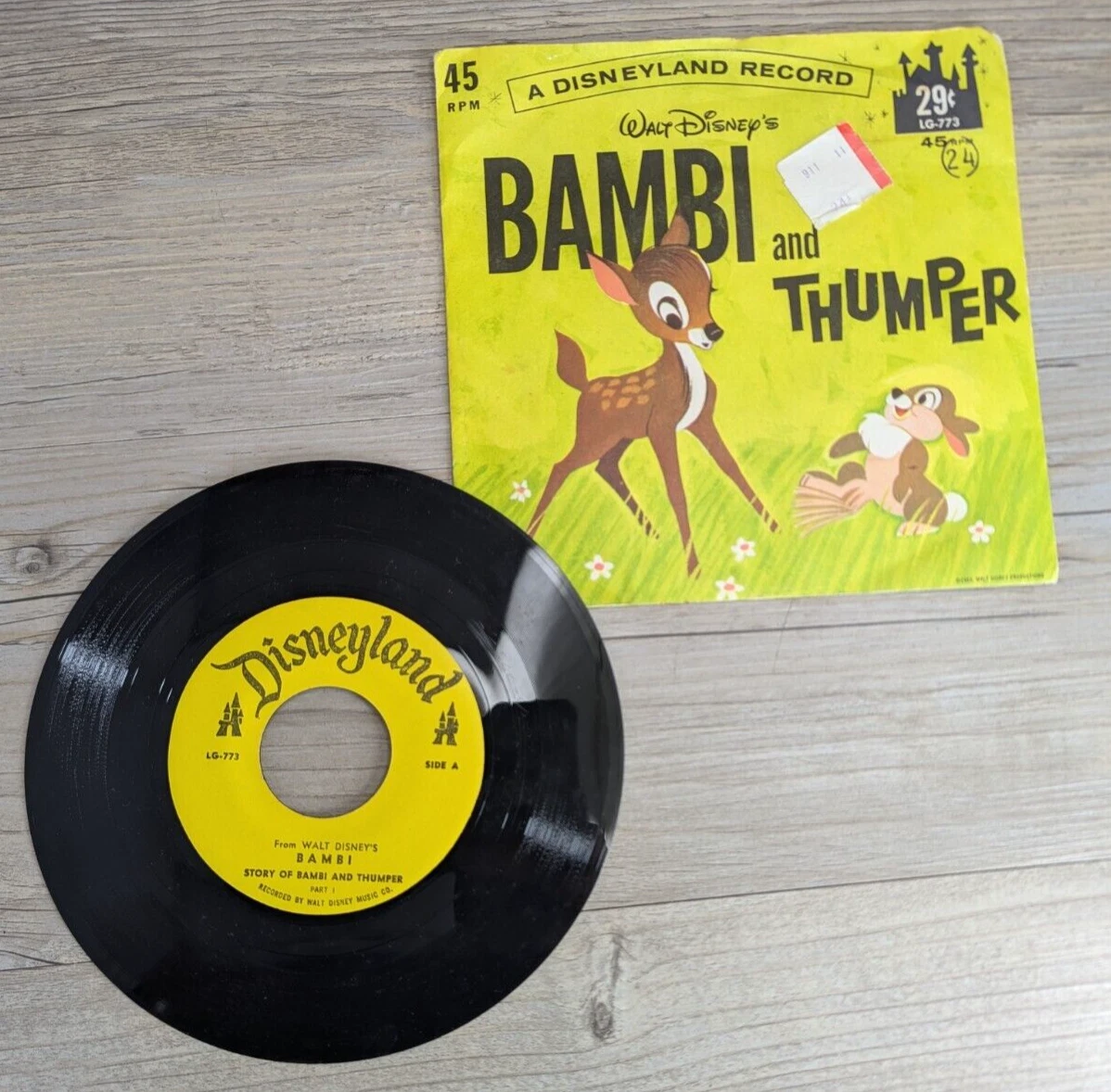 Preços baixos em Discos da Disney Bambi (Antes de 1968) | eBay
