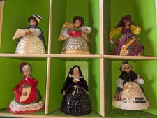 Walco Li'l Missy Beaded Doll Kits Display Model Not For Resale 6 Examples 1977