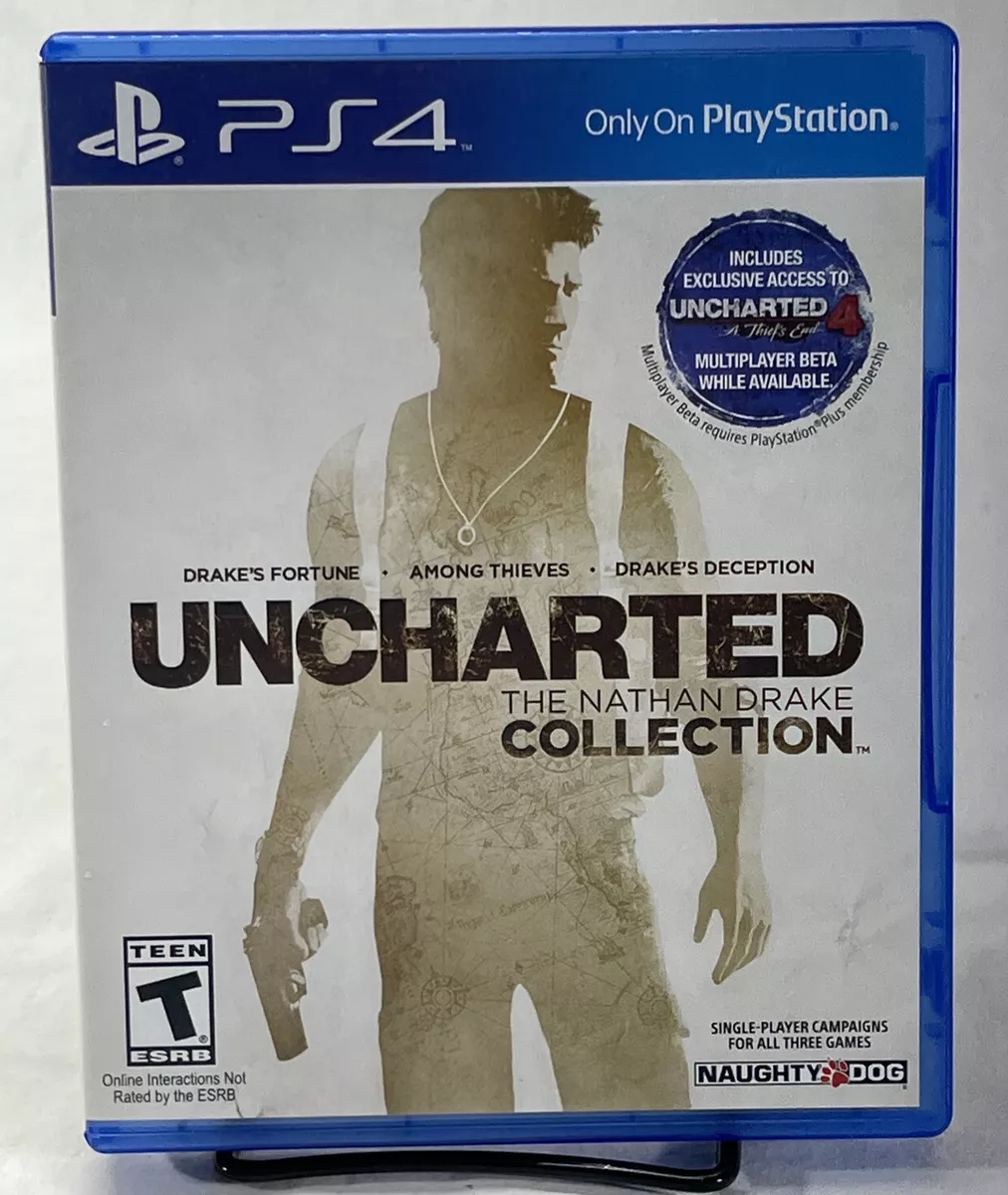 Uncharted Nathan Drake Collection PS4 Sony PlayStation 4 Game and Case