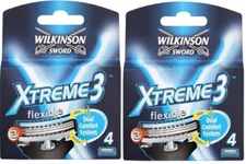 Wilkinson Sword Xtreme3 Razor Refill Cartridges 4 ct 1 Ea (2 pack)