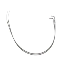 51" Stainless Steel Throttle and Idle Cables for Harley Touring Softail Dyna XL