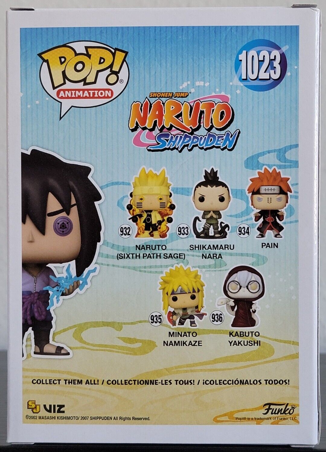 Sasuke (Rinnegan) #1023 Limited Edition Glow Chase Special Edition