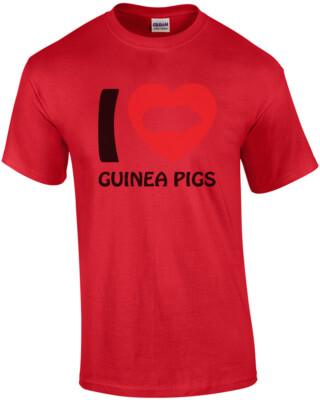 I love guinea pigs - guinea pig t-shirt