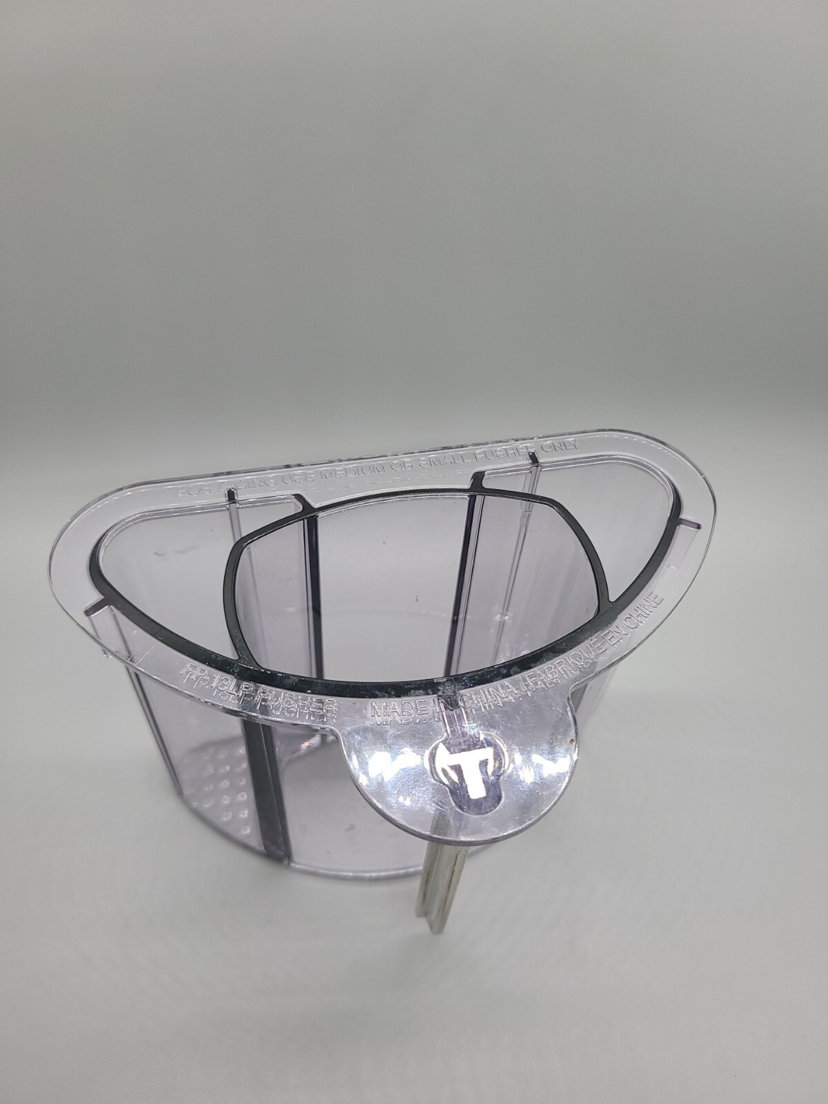 Cuisinart Elemental 13 CUP Food Processor CFP-26SVPC Replacement Lid And Pusher