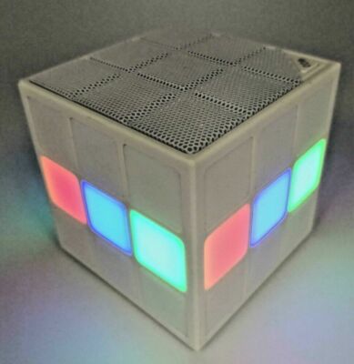 Bluetooth CUBE 36 LED Lights SPEAKER Color Modes USB