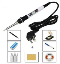 Carving Pyrography Pen Kit Adjustable Soldering Iron Hand Operated Tools 220V