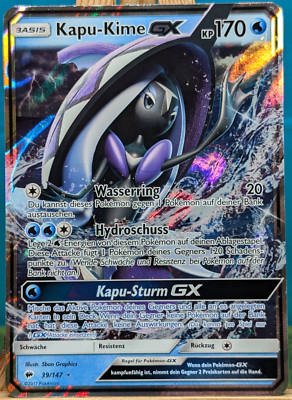 POKEMON - Nacht in Flammen - Kapu-Kime GX - 39/147 - deutsch