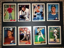 1992 TOPPS BASEBALL CARD YOU CHOOSE 24-786 MLB CARDS FREE SHIPPING