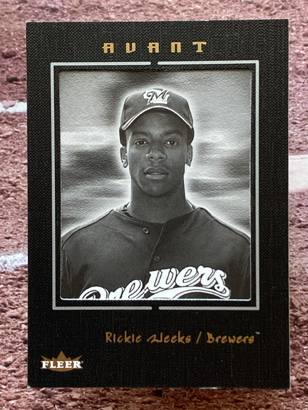 Rickie Weeks 2003 Fleer Avant Black & White /199 #90 Milwaukee Brewers