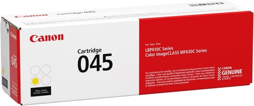 Genuine OEM Canon 045 Standard-Yield Yellow (1239C001) Toner Cartridge - Picture 4 of 9