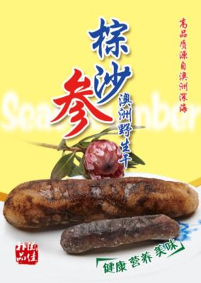 Australia Dried Brown Sandfish/Seacucumber 1KG澳大利亚/澳洲干棕色秃头沙参(已淸除内脏)海参二种礼盒只寄到中国地区