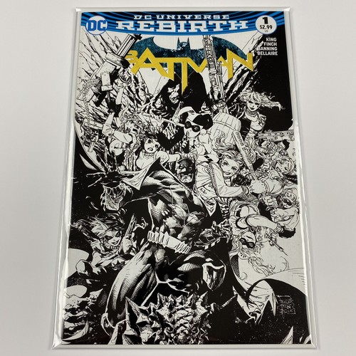 DC Rebirth Batman 1 Amazing Comic Con Exclusive Sketch Variant By Philip Tan NM