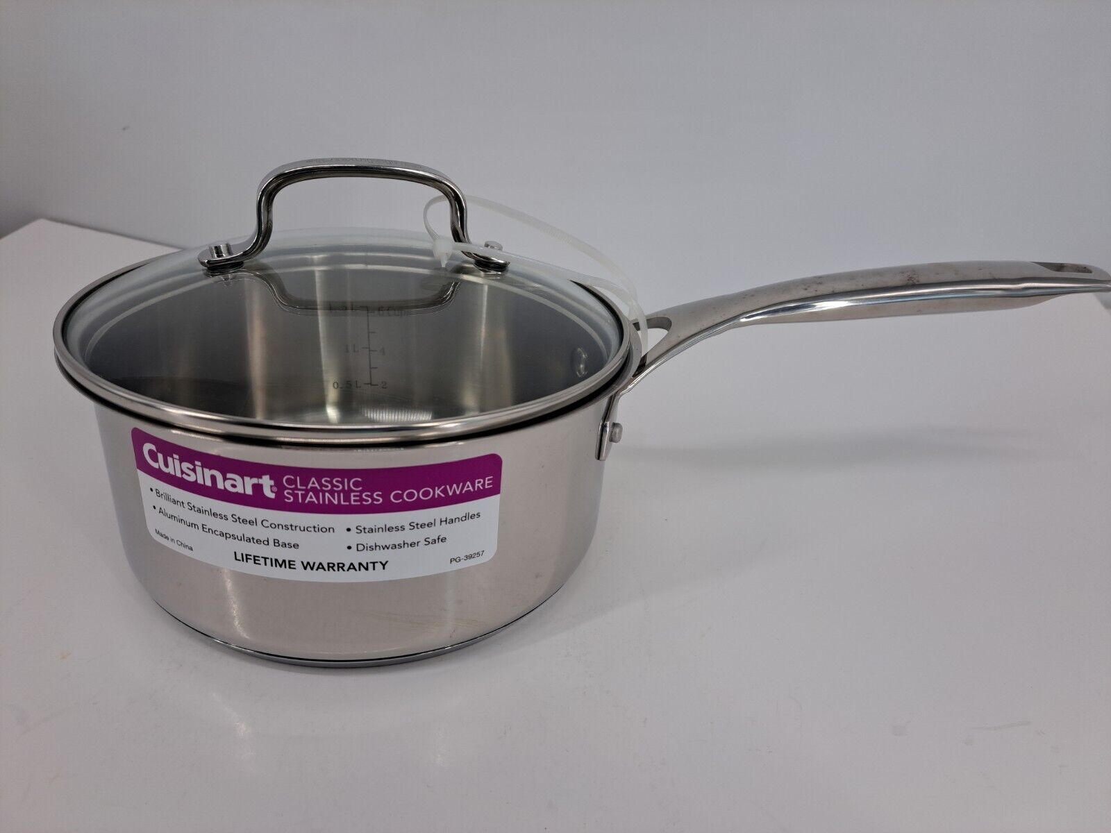 Cuisinart® DS Induction Ready Nonstick Saucepan - Grey, 2 Qt - Baker's