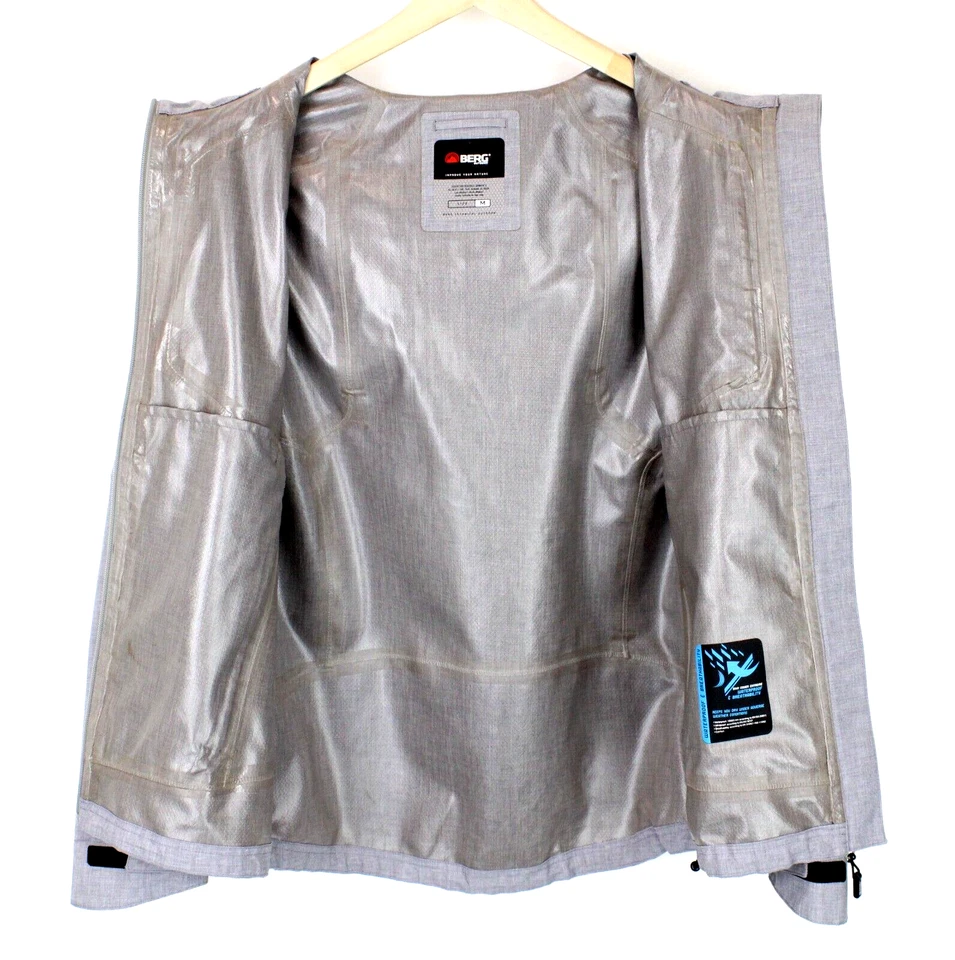 Berg Outdoor Waterproof Breathable Jacket Women M Windproof With Hood - Image 4 of 4