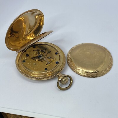 Antique Elgin Jewelry 1917 Elgin Pocket Watch ATQ Elgin GM Wheeler