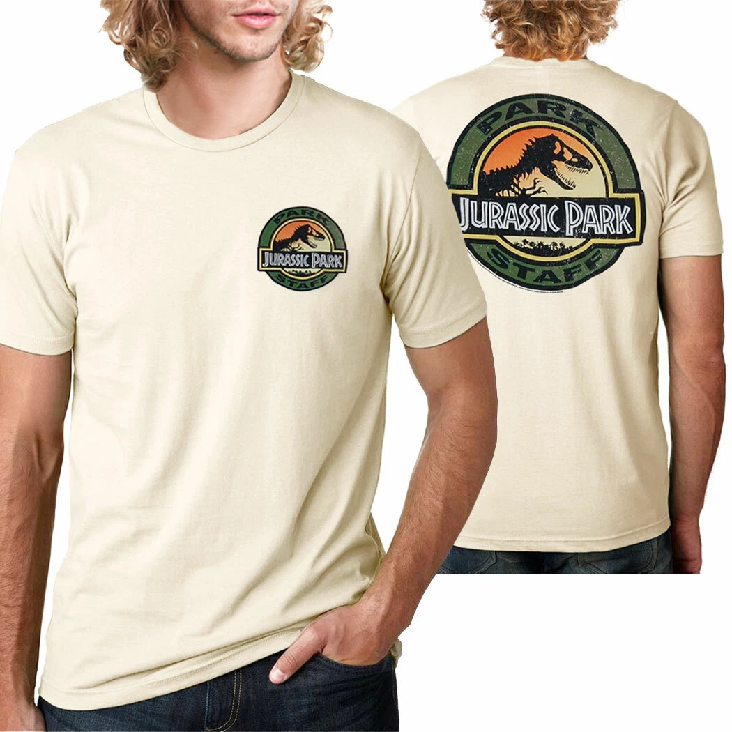 Jurassic World Merch Jurassic Park T-Shirt – Japanisches Logo Von 1993, Dinosaurier-Design Für Männer Japanisches Design T-Shirt