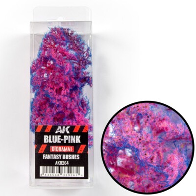 Fantasie Büsche Blau-Pink - AK Interactive AK8264 - Modellbau & Diorama