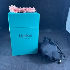 TIEKS BY GAVRIELI EMPTY BOX SIZE 12 TAUPE INCLUDES PINK FLOWER  BAG / POUCH