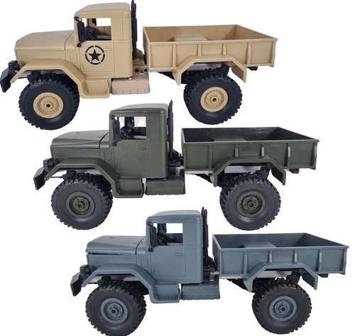 4WD Army Military Climbing RC Truck Radio Remote Control Car 1/16 Off Road - Picture 2 of 31