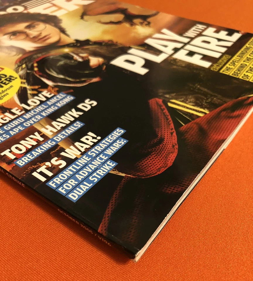 Nintendo Power Magazine V 196 Oct 2005 Harry Potter w 2 Posters Inserts Stickers - Image 3 of 4