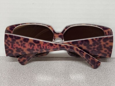 Authentic Louis Vuitton Womens Leopard Sunglasses with Bag & Case