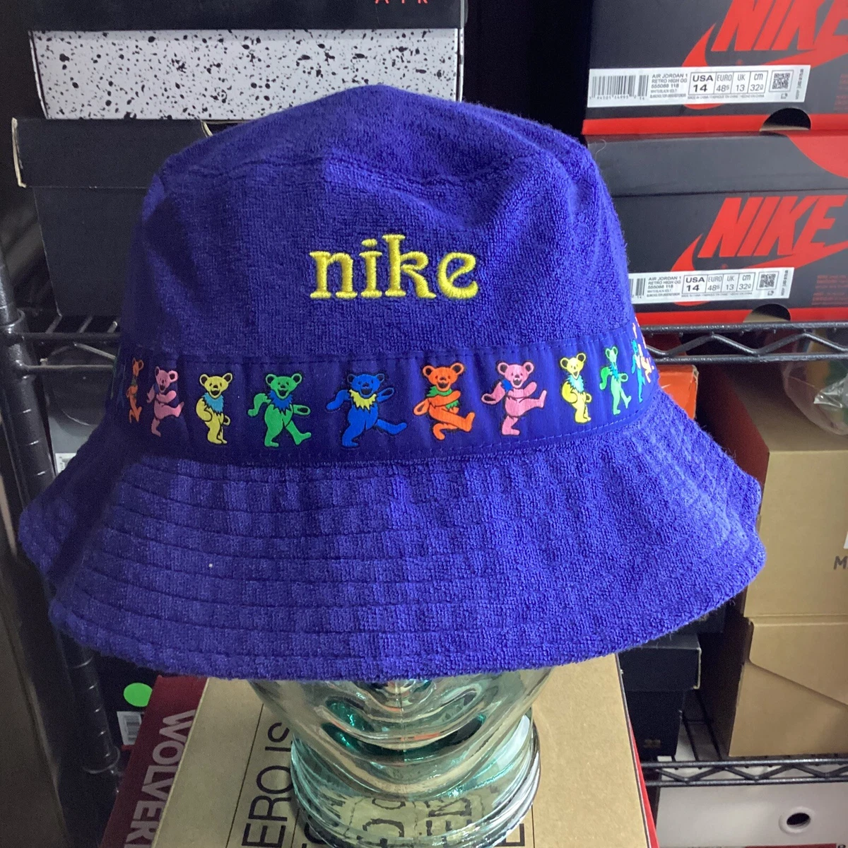 Nike SB x Grateful Dead Bucket Hat CZ7692-455 Blue Adult Unisex