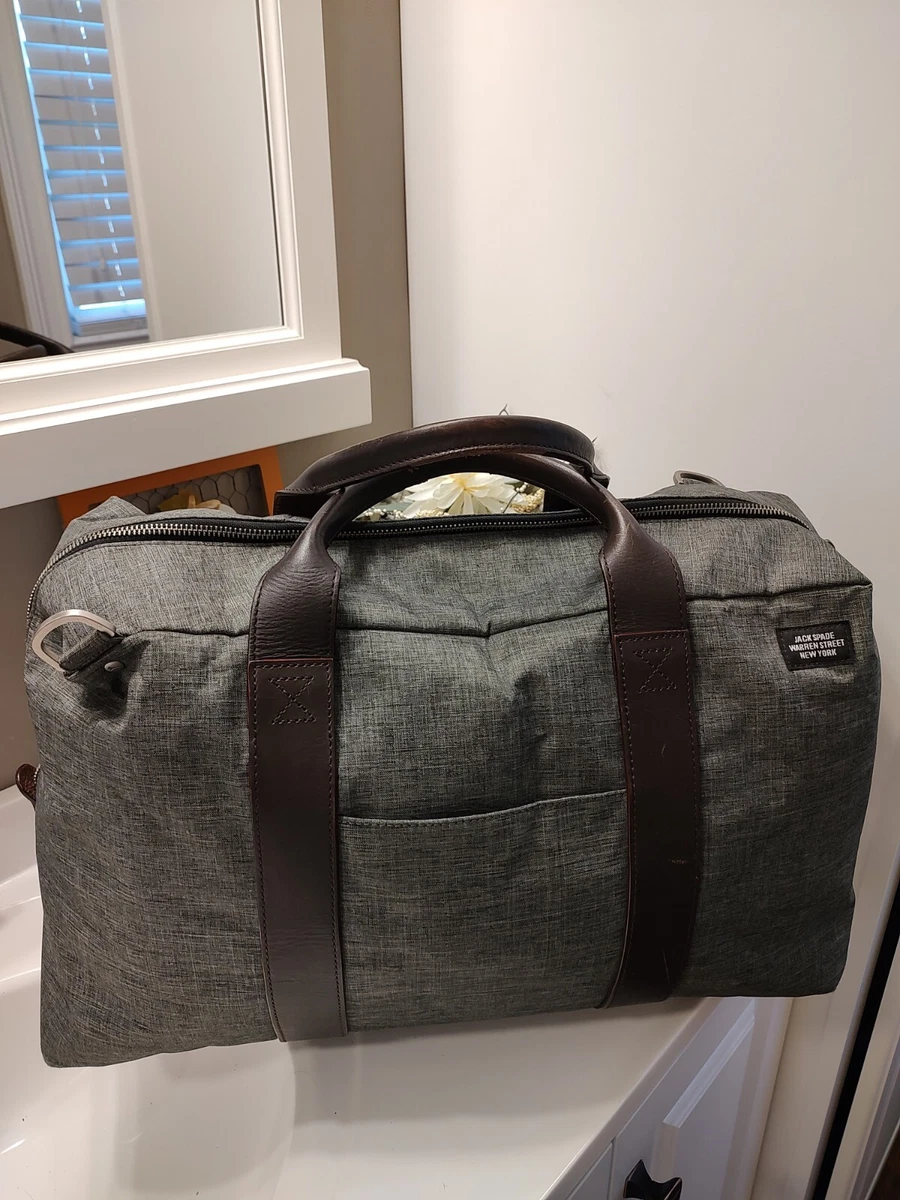 Jack spade overnight best sale bag