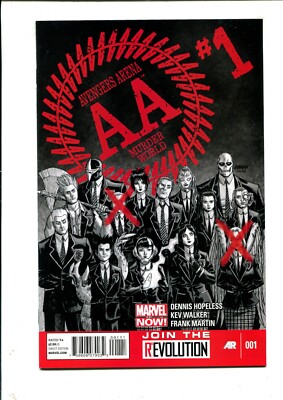 Avengers Arena #1 - Kev Walker Art / Dave Johnson Cover (9.0) 2013