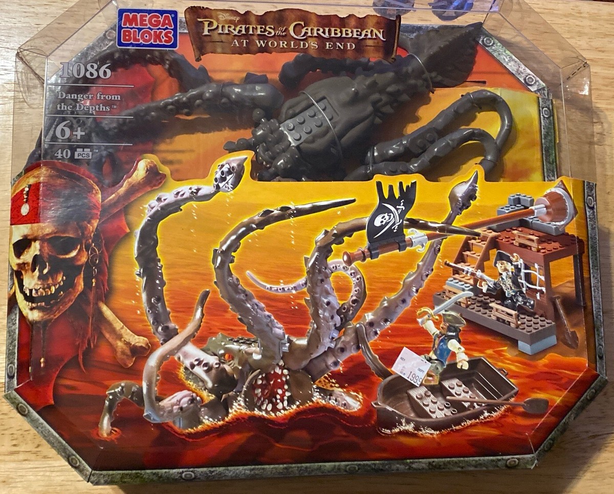 Mega Bloks 1086 Pirates of The Caribbean at World's End Danger