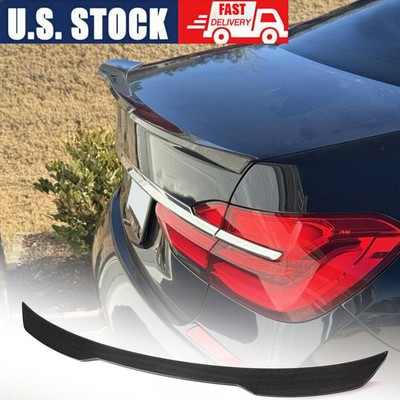REAL CARBON Rear Trunk Spoiler Wing For BMW 7 Series G11 G12 750i 740i 2016UP