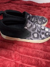 Marc by Marc Jacobs Broome Skate Platform Slip-on Grey - size 9