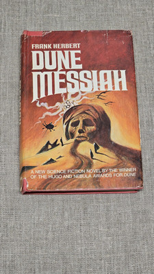 Dune Messiah By Frank Herbert 1969 BCE HCDJ Gutter code H17