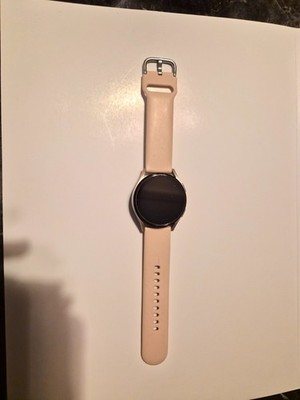 Samsung Galaxy Watch5 SM-R900 40mm Aluminum Case with Sport Band - Pink Gold...