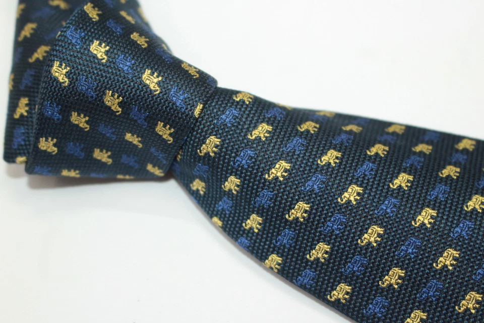Gravata de seda CHURCH'S. Feito na Itália F87408 - Imagem 3 de 4
