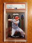 2021 Panini Prizm Mike Trout Stained Glass #SG-1 Angels PSA 9 MINT