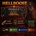 Diablo 4🔥WARLOCK ALL UNIQUE ITEMS🔥 Season 13 Lord of Hatred 🔥PS5 / Xbox / PC