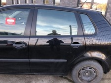 VW Polo 9N3 ab 05 Tür hinten links Fondtür L041 Brillantschwarz Rohbau