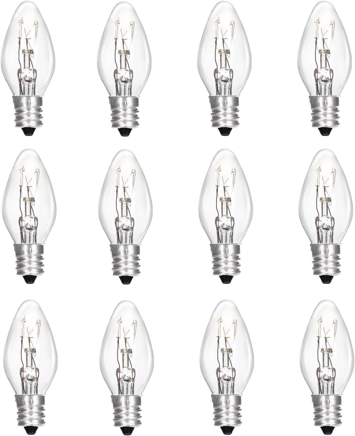 15watt 120v Wax Warmer Bulbs C7 Replacement Bulb Dim