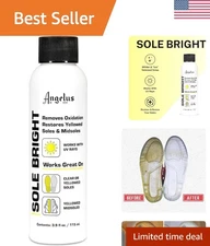 Sole Bright 3.9 oz - High-Quality Acrylic Cleaner for Yellowed Shoe Soles