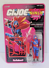 Super7 ReAction G.I. JOE NINJA FORCE COBRA COMMANDER - SEALED