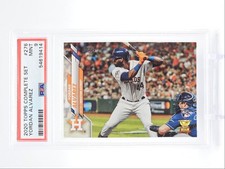 YORDAN ALVAREZ 2020 TOPPS COMPLETE SET GOLD CUP ROOKIE ASTROS PSA 9 Q5715