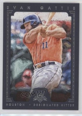 2016 Panini Diamond Kings Blue Framed 78/99 Evan Gattis #69 fm0