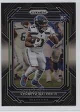 2022 Panini Chronicles Prizm Black Silver Kenneth Walker III #PB-19 i0b