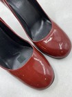 Gucci Patent Leather Square Toe Platform High Heel Pumps W 6 — photo 5
