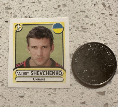 2006 Panini Estrellas del Futbol Shevchenko Sticker #43  Very Rare
