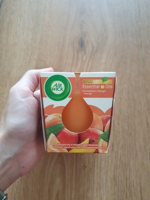 Air Wick Kerze Mango Orange Duftkerze Airwick OVP Essential Oil