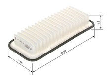 Luftfilter für Peugeot 107 Citroen C1 Daihatsu Sirion Justy IV Toyota 86-14